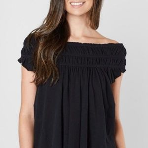 Free People We the Free Coconut Top black large